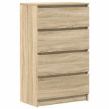 Sideboard Sonoma Oak 60x35x98.5 cm Engineered Wood 800534