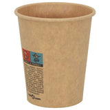 Paper Coffee Cups 1000 pcs 8oz 200ml Brown 4102795