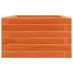 ZNTS Garden Planter Wax Brown 70x40x23 cm Solid Wood Pine 847220