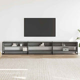 TV Cabinet Grey Sonoma 270x40x46 cm Engineered Wood 3300813
