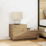 Bedside Cabinet Artisan Oak 70 x 36 x 40.5 cm Engineered Wood 863064