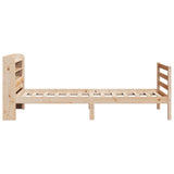 Bed Frame with Headboard without Mattress 100x200 cm 3306680