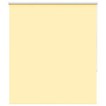 ZNTS Roller Blind Blackout Yellow 125x175 cm Fabric Width 121.6 cm Polyester 4012069