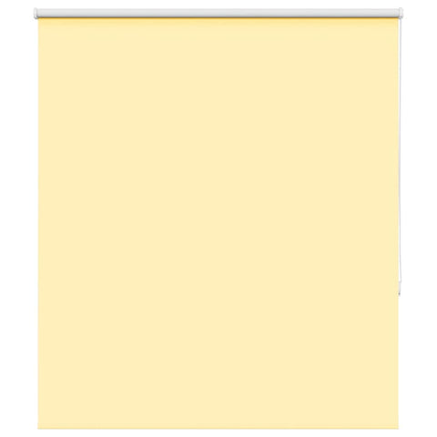 ZNTS Roller Blind Blackout Yellow 125x150 cm Fabric Width 121.6 cm Polyester 4012043