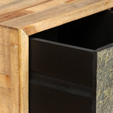 Coffee Table Solid Reclaimed Teak 90x65x40 cm 245404