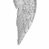 Wings Sculpture Silver 17 x 5 x 59 cm Aluminium 42000136