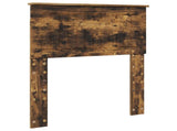 Bed Frame with Drawer Smoked Oak 75 x 190 cm Engineer Wood 3410760