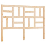 Bed Headboard 156x4x104 cm Solid Wood Pine 818195