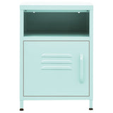 Nightstands 2 pcs Mint 35x35x51 cm Steel 3095219