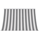 Awning Anthracite and White 350 x 150 cm 42037077