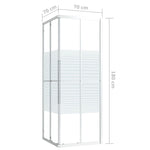 ZNTS Shower Cabin ESG 70x70x180 cm 150760