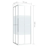 ZNTS Shower Cabin ESG 70x70x180 cm 150760