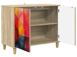 Sideboard HEESCH Sonoma 69 x 33 x 75 cm Engineered Wood 8006918
