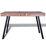 ZNTS Table Reclaimed Teak 241707