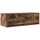 TV Cabinets 2 pcs Smoked Oak 80x31x25.5 cm Engineered Wood 861517