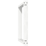 Dining Table Legs U-Shaped 2 pcs White 70x cm Steel 4012793
