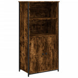 Highboard Smoked Oak 62x36x121,5 cm Engineered Wood 834212