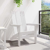 Folding Adirondack Chair White 80.5 x 74.5 x 92 cm HDPE 42006617