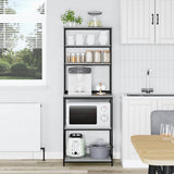 Kitchen Shelf 5-Tier 60 x 40 x 168 cm Engineered Wood 883883