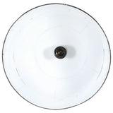 Hanging Lamp Black Iron 31 cm diameter Hanging Light Round 320548