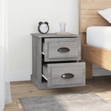 Bedside Cabinets 2 pcs Grey Sonoma 39x39x47.5 cm Engineered Wood 816157