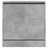 Shoe Cabinet Concrete Grey 60x34x63.5 cm Engineered Wood 839941