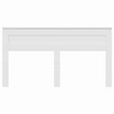 Headboard White Engineered wood 888085