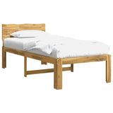 Single Bed Frame with Headboard ROSTOCK White 90 x 200 cm 903457