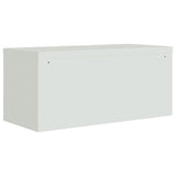 File Cabinet Light Grey 90x40x40 cm Steel 339717