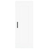 Highboard White 34.5x34x180 cm Engineered Wood 3200385