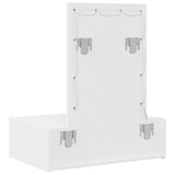 Dressing Table White 60 x 40 x 70 cm Engineered Wood 865217