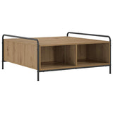 Coffee Table Artisan Oak 90 x 90 x 41 cm Engineered Wood 8013607