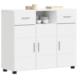 Wooden Cabinet White 88.5 x 30.5 x 73 cm Engineered Wood 880281