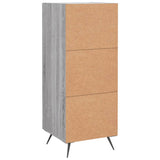 Sideboard Grey Sonoma 34.5x34x90 cm Engineered Wood 830418