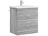 Bathroom Furniture Set Grey Sonoma 61 x 40 x 84.5 cm 3404371