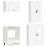 Kitchen Unit PORTO 8 pcs White Engineered Wood 3438163