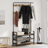 Coat Rack Artisan Oak 95 x 34 x 184 cm Engineered wood 879964