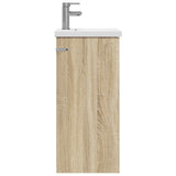 Bathroom Vanity with Sink Sonoma Oak 42 x 40 x 84.5 cm 890722