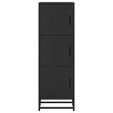 Highboard Black 35.5x35x106.5 cm Engineered Wood and Metal 849064