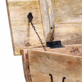 Coffee Table Solid Mango Wood 88x50x40 cm 243977