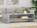 Coffee Table Concrete Grey 100 x 50 x 40 cm Engineered Wood 8000287