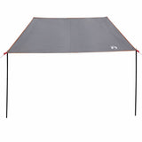 Caravan Awning -Person 240 x 350 cm Grey and Orange Taffeta 42001043