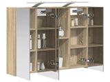 Bathroom Mirror Cabinet Sonoma Oak 70 x 14.5 x 70 cm 889097