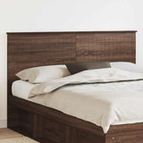 Headboard with Headboard Brown Oak 160 cm Engineered wood 887744