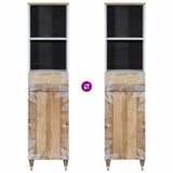 Bathroom Cabinet 38x33.5x160 cm Solid Wood Mango 4018686