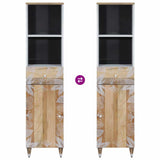 Bathroom Cabinet 38x33.5x160 cm Solid Wood Mango 4018686