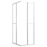 Shower Cabin Frosted ESG 90x70x180 cm 151846