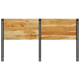 Headboard 180 cm Solid Wood Acacia and Iron 4017557