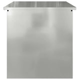 Outdoor Storage Box Silver 55 x 50.5 x 50 cm Steel 874579