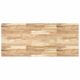 Basin Shelf Wall Mounted Steel and Solid Wood Acacia 3302808